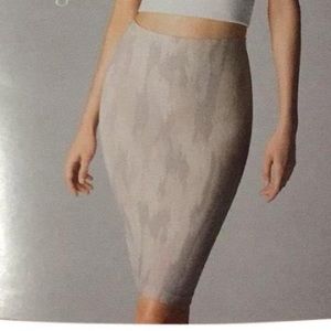 RARE Metallic Camo Wolford skirt